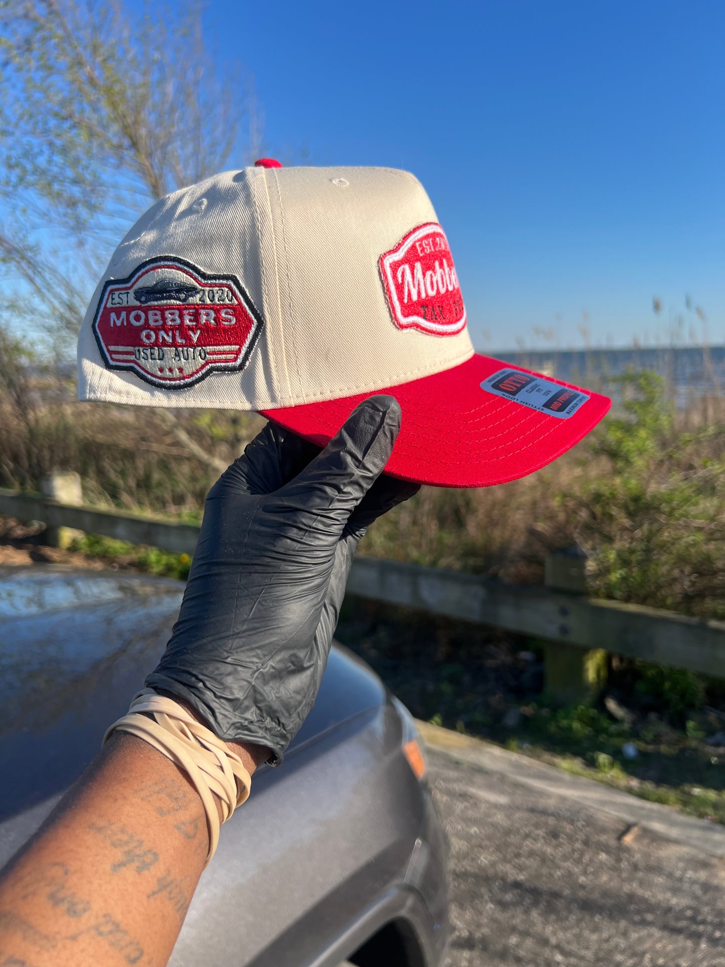 Mobbersonly "C.R.E.A.M." Trucker Hat RED