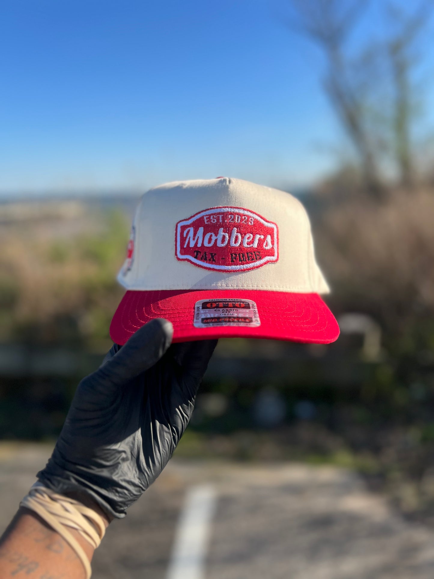 Mobbersonly "C.R.E.A.M." Trucker Hat RED