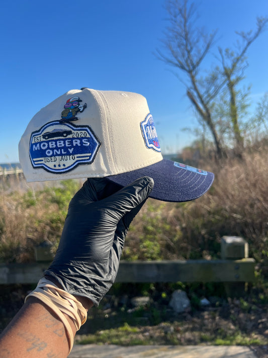 Mobbersonly " C.R.E.A.M " Trucker Hat NAVY